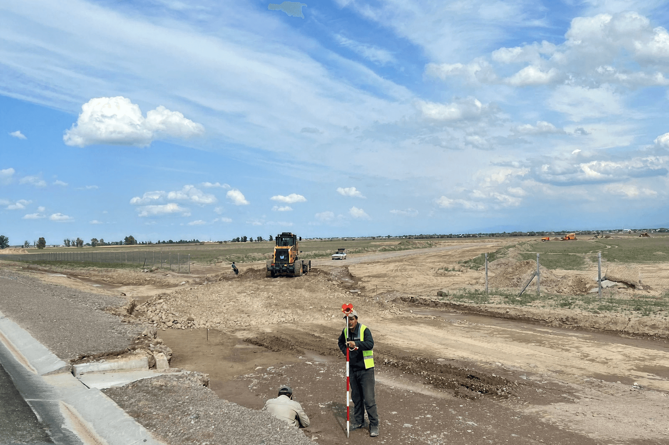 Подготовка участка для установки ограждений